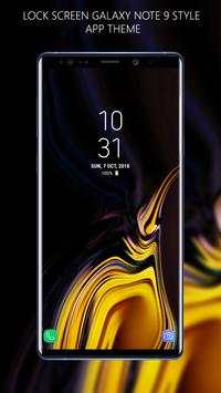 Note 9 LockScreen S9 - Galaxy Note 9 Lock Screen screenshot 1