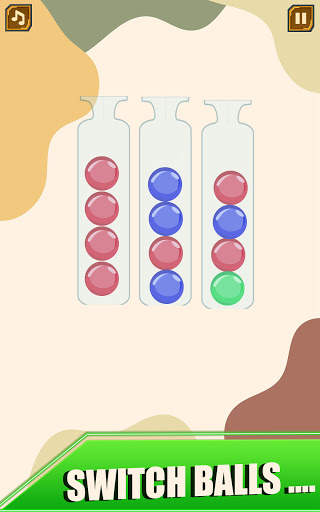 Bola Urutkan Warna Teka-teki Permainan: bola Sort screenshot 2