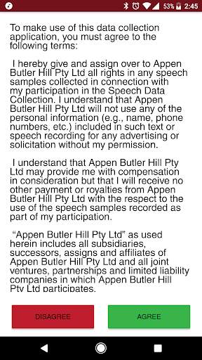 Appen Mobile Recorder screenshot 2
