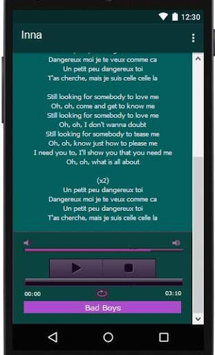 Inna Lyrics Music screenshot 5
