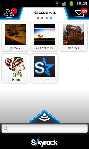 Skyrock.com 4 تصوير الشاشة