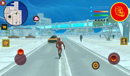 Grand Light Speed Robot : Superhero Fight screenshot 5