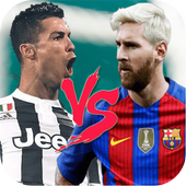 Messi Vs Ronaldo: Football Photo Editor icon