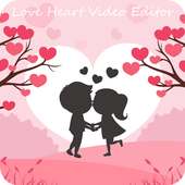 New Love Heart Video Editor icon