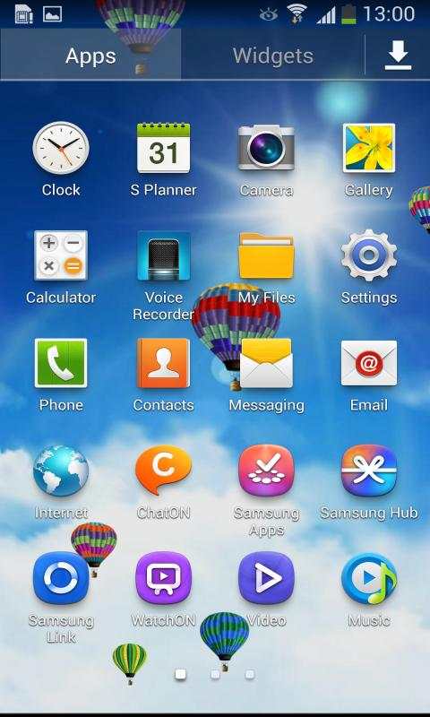 Blue Sky Balloon LWP screenshot 4