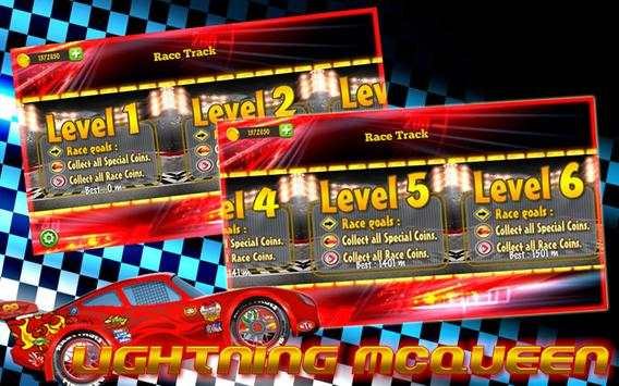McQueen Racing Car screenshot 2