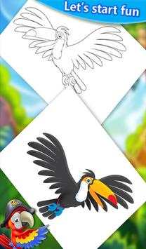Birds Coloring Book 2018! Free Paint Game screenshot 10