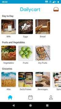 Daily cart - Daily milk, fresh fruits and veggies screenshot 1