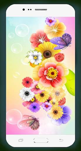 Abstract Flower Wallpaper скриншот 4