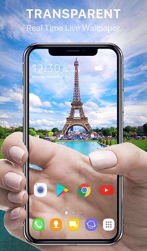 Transparent Wallpaper Live Photo screenshot 3