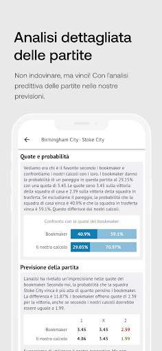 Pronostici Calcio Vincenti screenshot 3