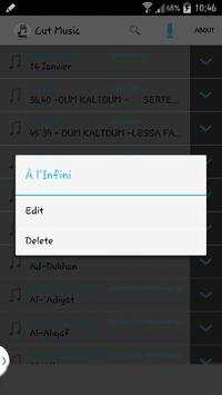 Cut Music screenshot 3