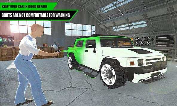 Hummer Car Mechanic 3D screenshot 1