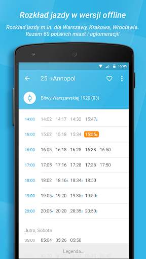 Transportoid  - rozkłady jazdy, wyszukiwarka trasy screenshot 1