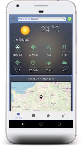 Météo locales & Tempête Carte screenshot 2