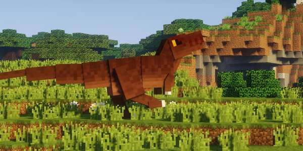 T Rex Mod for Minecraft screenshot 1