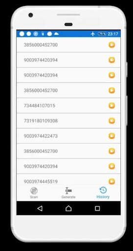 QR and bar code scanner and generetor screenshot 3