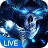 Flaming Grim Reaper Live Wallpaper on 9Apps