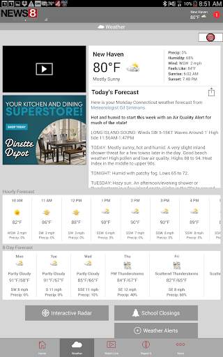 WTNH News 8 screenshot 8