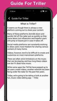 Triller: Social Video Platform Guide screenshot 3
