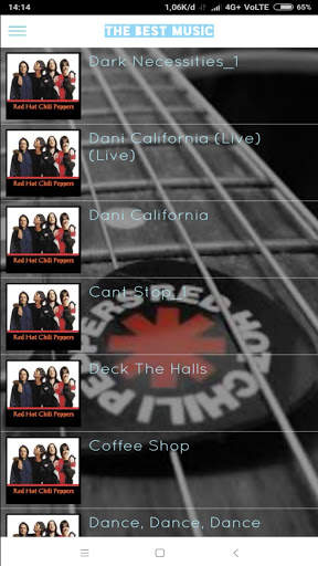 Red hot chili peppers All Songs-Mp3 screenshot 2