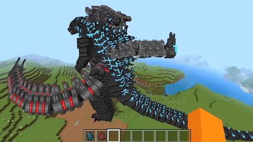 Godzilla minecraft screenshot 7