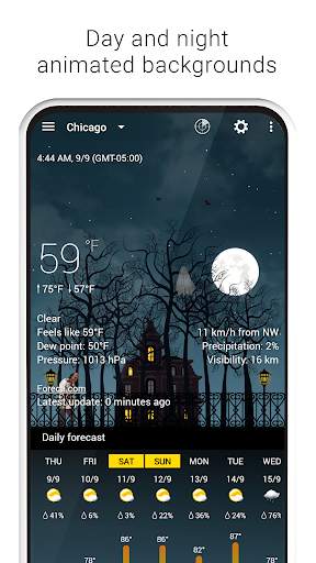 Halloween backgrounds premium screenshot 3