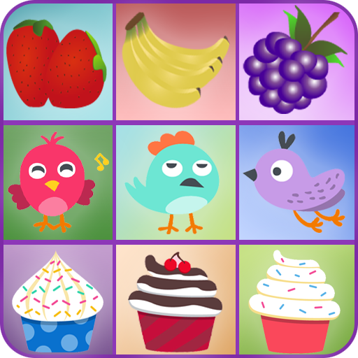 ikon Picture Match Game for kids - Memory Brain Games