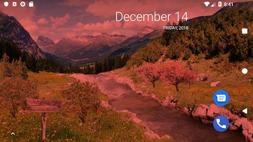 Mountain River Live Wallpaper screenshot 2