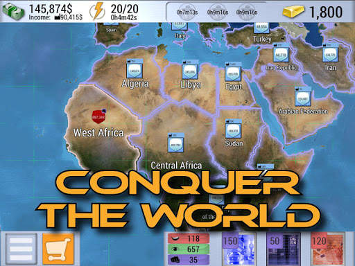 World Peace General 2017 - Global Strategy Game screenshot 7