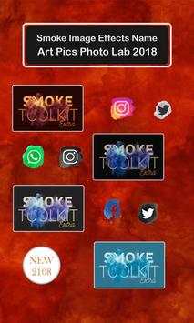Smoke Image Effects Name Art screenshot 1