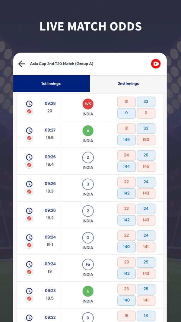 Cricket Live Line 2023 screenshot 4