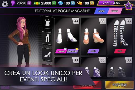 Fashion Fever: Dress Up Game screenshot 1
