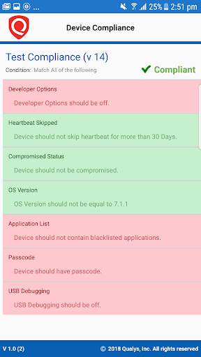 Qualys DPC Test screenshot 7