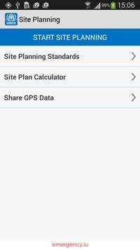 UNHCR Refugee Site Planning स्क्रीनशॉट 1
