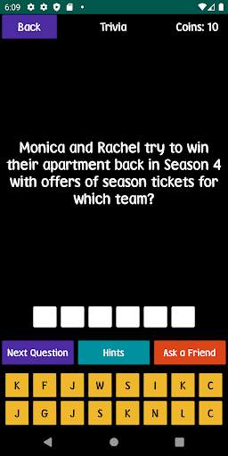 Quiz About Friends - Trivia and Quotes 2 تصوير الشاشة