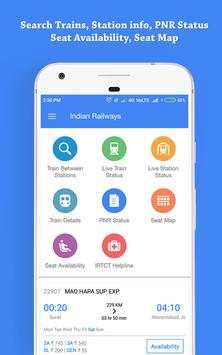 Indian Railway, Live Train Status & PNR Status screenshot 2