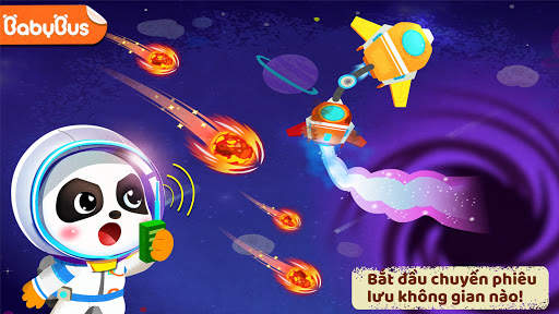 Chuyến Du Hành Không Gian Của Bé Gấu Trúc screenshot 1