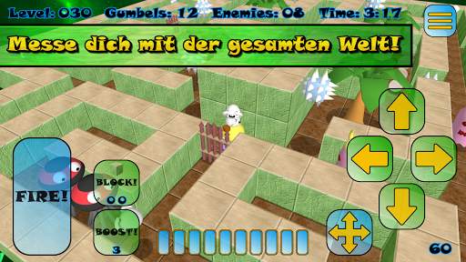 Gumbelmon: 3D Labyrinth Classic Arcade Maze Run screenshot 8