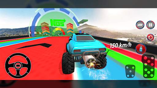 Car Stunts Racing Car Games 3D screenshot 2