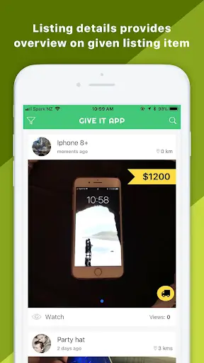 Give It App screenshot 3