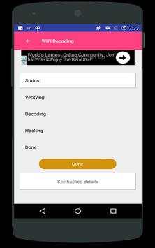 WiFi Password Hacker Prank screenshot 4