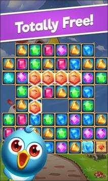 Jewels Bird Match Quest screenshot 1