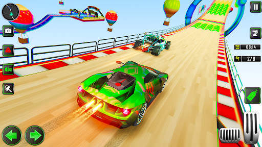 GT Car Stunt Ramp Car Games screenshot 6