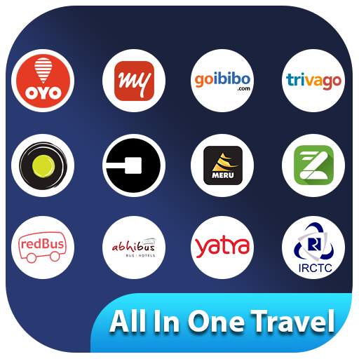 All In One Travel - 90+Hotels/Flights/Cab&Bus Apps 1.5