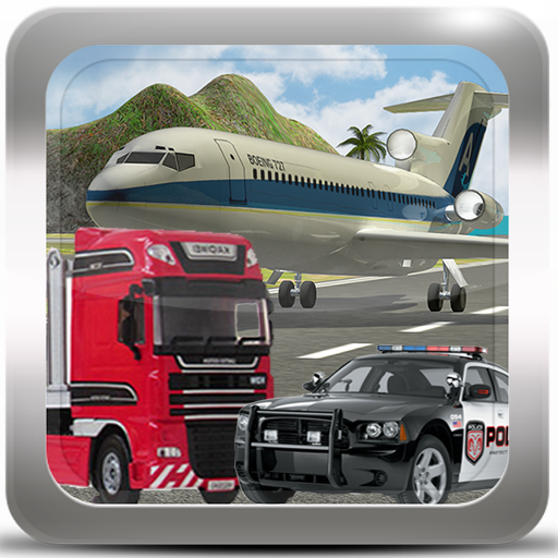 Police Car Cargo Transporter icon