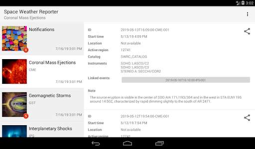 Space Weather Reporter screenshot 3