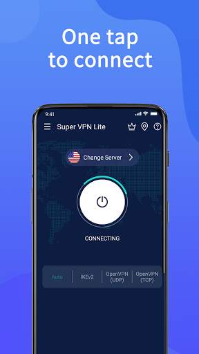 SuperGreen VPN Lite Free VPN Client screenshot 2