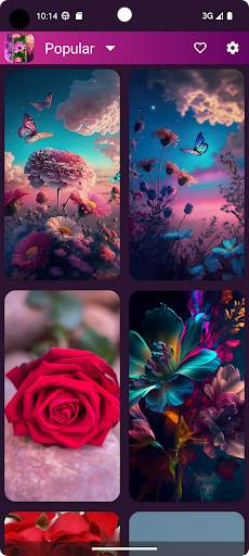 Flower Wallpapers in HD, 4K screenshot 7