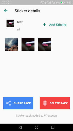 Stickers maker for whatsApp اصنع ملصقات من الصور screenshot 3